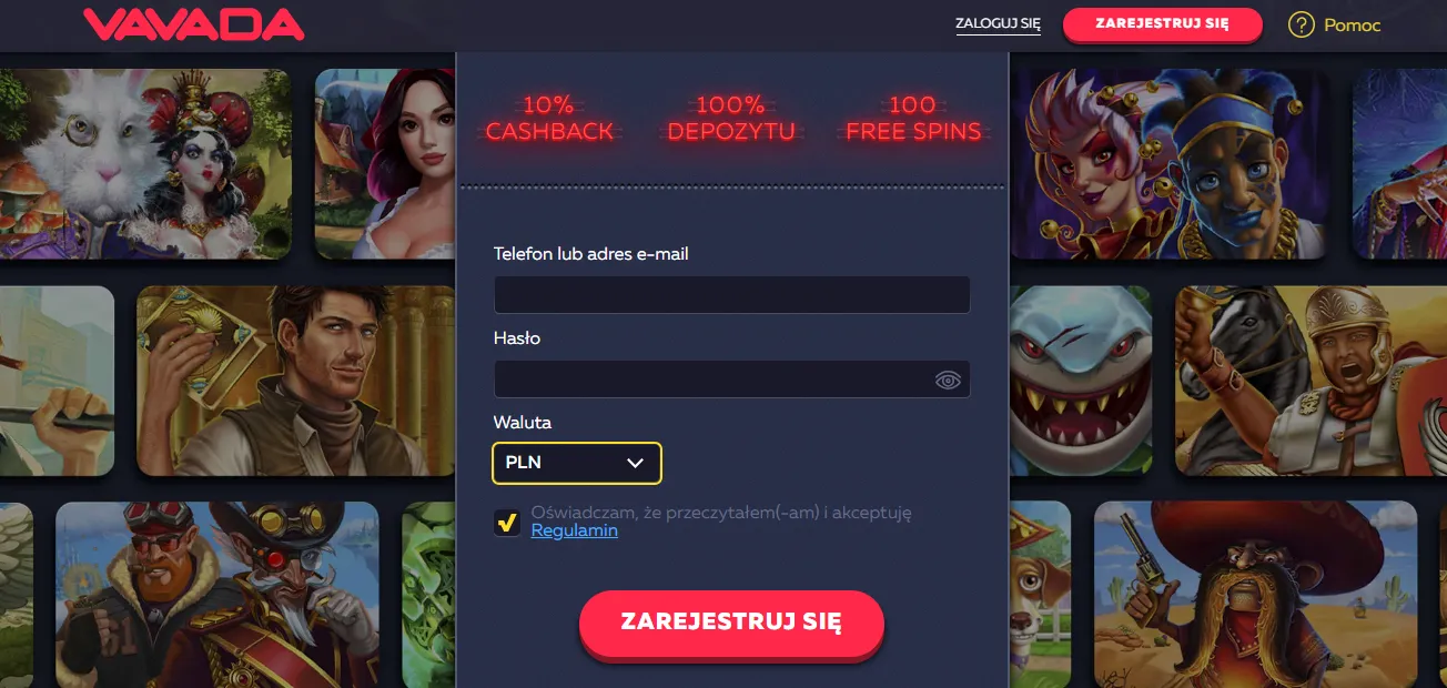 Vavada kod promocyjny i bonusy dla nowych graczy